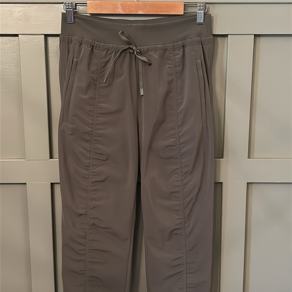 Athleta Olive Green Drawstring Joggers - Picture 7 of 11